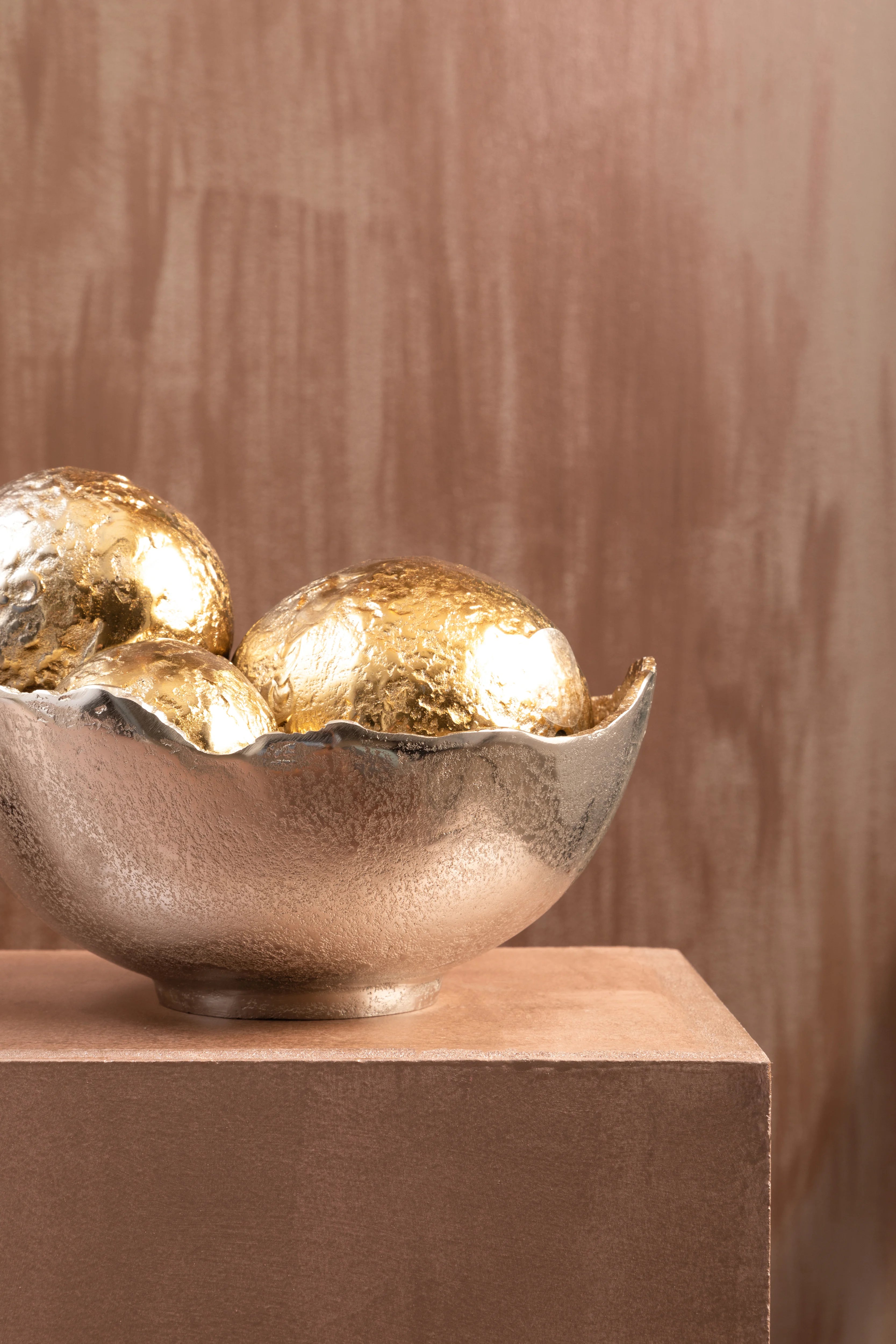 Acero Ombre Gold & Silver Bowl